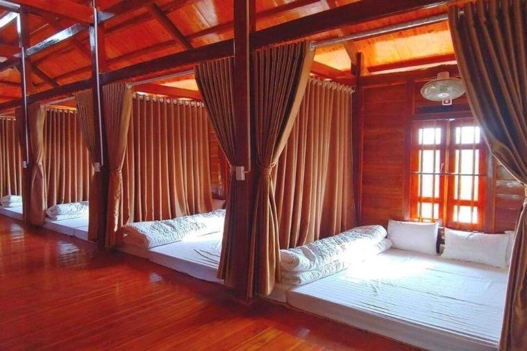 Oh Pu Luong Homestay Huong Ba Thuoc Exterior foto