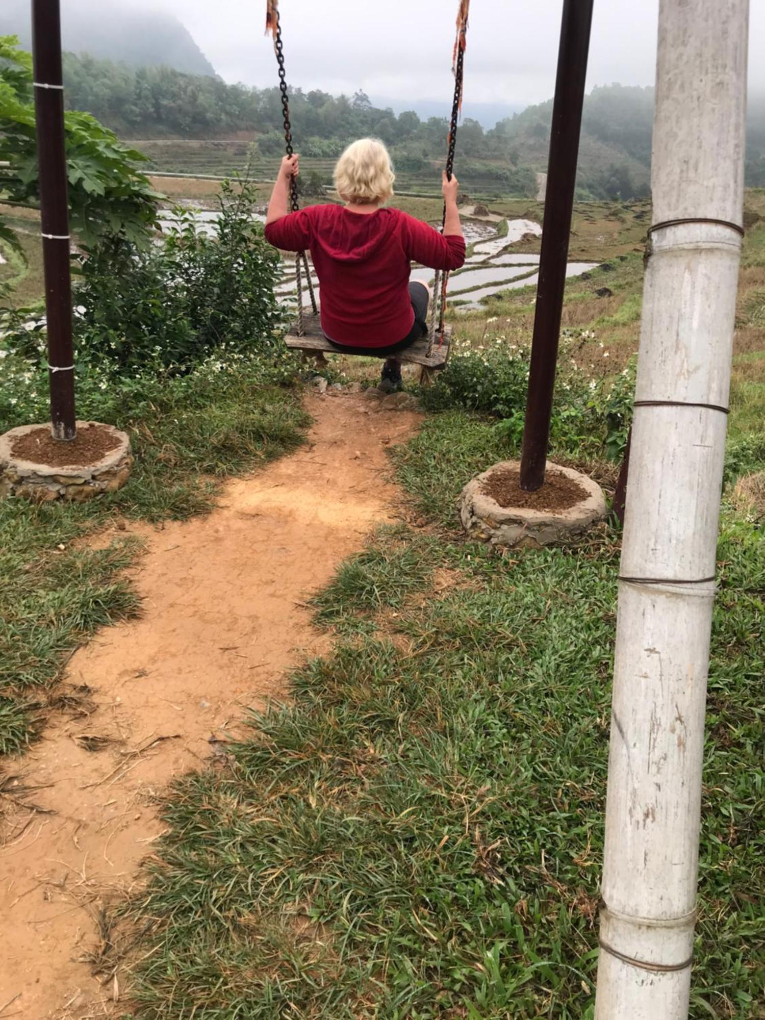 Oh Pu Luong Homestay Huong Ba Thuoc Exterior foto